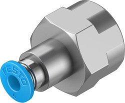 Łącznik prosty FESTO QSF-1/4-4-B Gwint wewnętrzny G1/4''   Średnica rury: 4 mm   1 szt.