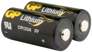 Bateria do aparatu CR-123A GP Batteries GPCR123APRO476C2 1400 mAh 3 V 2 szt.