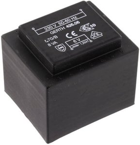 Transformator do PCB, EI 42/20  Gerth PTF421502 230 V N/A N/A 8 VA