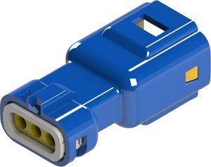 Obudowa złącza pin męskiego na kabel EDAC 560-003-000-310, wire-to-wire, piny: 3, 3 A, 1 szt.