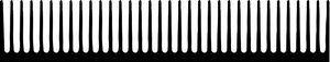 Radiator żeberkowy Fischer Elektronik SK 624 75 SA 4.25 K/W