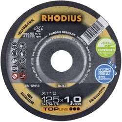 Tarcza tnąca prosta Rhodius XT10 206162 115 mm 1 szt.