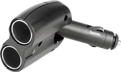 Rozdzielacz gniazda zapalniczki samochodowej, 2-gniazdowy Hama 88436,12 V