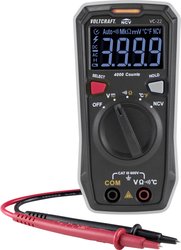 Multimetr VOLTCRAFT VC-22 CAT III 600 V Kalibracja (ISO)