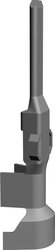 Styk zaciskany TE Connectivity Econoseal J Serie Mark II (+) 173706-1, wire-to-wire, piny: 1, 10 A, 1 szt.