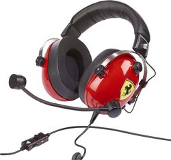 Zestaw słuchawkowy Over Ear Thrustmaster T.Racing Scuderia Ferrari EDITION 4060105 Stereo czerwony