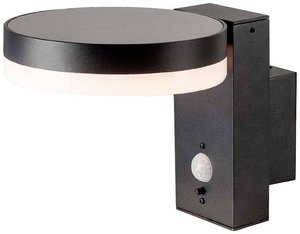Solarna lampa ścienna V-TAC VT-1147 5.5 W   czarny