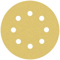 Papier ścierny EXPERT C470 z 8 otworami do szlifierek mimośrodowych, 115 mm, G 80, 5 części. Papier ścierny ekscentryczny Bosch Accessories EXPERT C470 2608900796 5 szt.