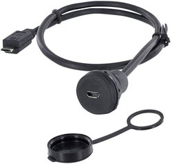 Złącze męskie USB encitech 1310-1023-03, USB Micro-B, 1.50 m, 1 szt.