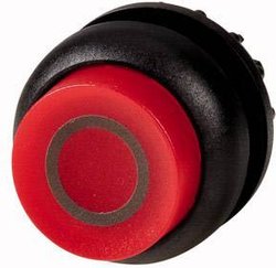 Przycisk podświetlany  Eaton M22S-DLH-R-X0 pierścień przedni z tworzywa sztucznego    1 szt.