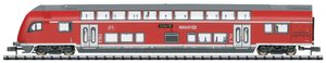 Wagon osobowy MiniTrix 18057 Wózek sterowniczy piętrowy N DB-AG 2 klasa, DBpbzfa 765,5