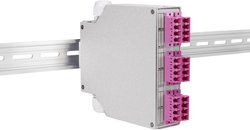 Renkforce 6-portowa skrzynka LWL do szyny DIN SC Duplex / LC Quad Obudowa Renkforce RF-3563952, 1 szt.