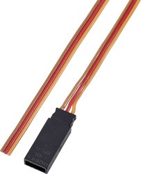 Kabel wtyczkowy do serwa Modelcraft, JR, 0,14 mm