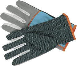 Rękawice ogrodowe GARDENA jardinage 00201-20.000.00, Rozmiar rękawic: 6, XS, szary, turkusowy