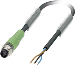Kabel czujników/elementów wykonawczych Phoenix Contact SAC-3P-M 8MS/3,0-PUR 1681677 Ilość styków: 3 1 szt.
