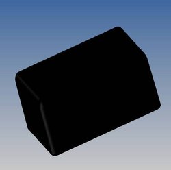 TEKO Dwuczęściowa obudowa z tworzywa sztucznego, płaskie dno i głęboki kubek. Matowe wykończenie powierzchni. Zamykanie na dwie śruby. 72x39x41mm Czarny RAL 9004 Obudowa uniwersalna SR03.9 TEKO SR03.9 ABS czarny 71.5 x 38.3 x 40.9  1 szt.