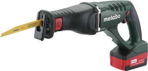 Piła szablasta, akumulatorowa Metabo ASE 18 LTX 4.0 Ah 602269610