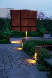 Lampa zewnętrzna, stojąca SLV Rust Slot 50 229410 11 W  IP44