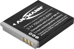 Akumulator do aparatu  Ansmann Akumulator zamienny NB-4L Napięcie: 3.7 V Pojemność: 700 mAh