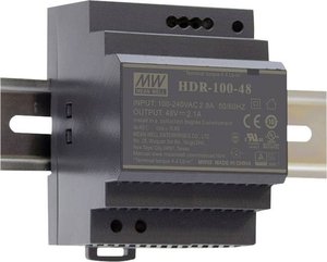 Zasilacz na szynę DIN Mean Well HDR-100-15 HDR-100-15  15 V/DC 6.13 A 92 W Ilość wyjść:1 x