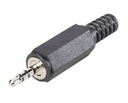 Wtyczka mikrojack BKL Electronic 1107020, 2.5 mm, 4-pin, stereo