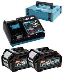 Ładowarka i akumulator do elektronarzędzi Makita 191V07-0, Li-Ion, 2.0 Ah, 40 V