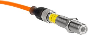 Laser liniowy ILM12F czerwony, 35°, odpowiedni do zastosowań przemysłowych, M12, IP54 Moduł laserowy Laser Components ILM12F-L-635-7-35-F 3027613, klasa 2, 7 mW, 635 nm