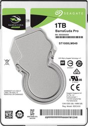 Seagate BarraCuda® Pro 1 TB  Dysk twardy wewnętrzny, 2,5'' (6,35 cm) SATA III ST1000LM049 Opakowanie zastępcze