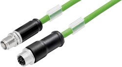 Kabel połączeniowy czujnika/aktuatora binder 79 9724 050 08, 5.00 m, 1 szt.