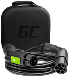 Kabel do ładowania samochodów elektrycznych Green Cell EV18  5 m