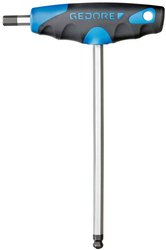 DT 2142 4 - GEDORE - Wkrętak kątowy z rękojeścią 2K T 4 mm Klucz trzpieniowy Gedore DT 2142 4 2498626    4 mm