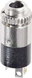 Złącze Jack żeńskie 3,5 mm, stereo Hicon HI-J35SEF