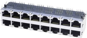 Złącze męskie RJ45 econ connect 3022S8, RJ45, CAT 3, piny:8P8C, 1 szt.