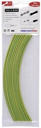 Zestaw rurek termokurczliwych HellermannTyton HIS-3-BAG-12/4-PO-X-GNYE 308-31217, 3:1, od 12 mm do 4 mm, 10 szt.