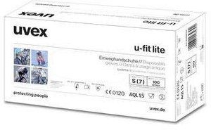 uvex u-fit lite 6059708 100 szt.  Rękawice jednorazowe Rozmiar rękawic: M