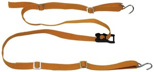 Tekstylny pas mocujący/pas napinający w kolorze pomarańczowym z metalowym napinaczem Pas mocujący Thicon Models 20130 1 szt.