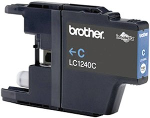 Brother atrament LC-1240C tusz oryginalny  Cyjan LC1240C