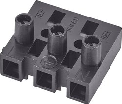 Adels-Contact 11780 Złącze zaciskowe 160 BU/3 DSS, PIN: 3, 380 V, 16 A, 1 szt.