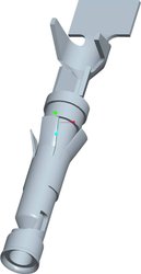 Styk gniazda CPC TE Connectivity 66565-4, 1 szt.