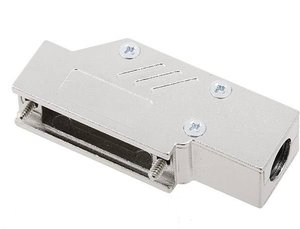 Obudowa złącza D-SUB encitech DCMR15-ULP 1060-0135-02, metal, 90 °, 1 szt.