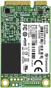Dysk wewnęrztny SSD mSATA 512 GB Transcend MSA370I SATA 6 Gb/s Produkt nowy