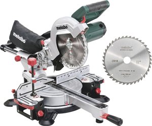 Piła do cięcia KGS 216 M zestaw z 2. Brzeszczot do metali twardych Piła ukosowa Metabo 690827000 1 szt.