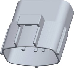 Obudowa złącza pin męskiego na kabel TE Connectivity Econoseal J Serie Mark II (+) 174663-2, automotive, piny: 12, 1 szt.