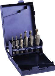 Zestaw bitów gwintujących 12 częściowy, zaw. zestaw wierteł spiralnych Komplet bitów gwintownika Eventus by Exact  70419 1 zest.