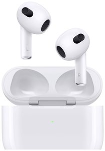 AirPods Apple AirPods (3. Gen) + Lightning Case MPNY3ZM/A  biały
