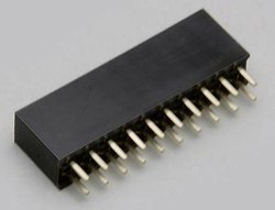 TRU COMPONENTS TC-2506359 Złącze żeńskie Siatka: 2 mm Ilośc pinów: 32 Ilość rzędów: 2 1 szt.