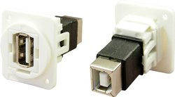 Złącze USB Cliff CP30209NXW, 1 szt.