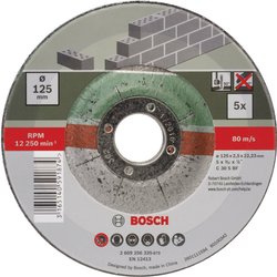 Tarcza tnąca wygięta Bosch Accessories C 30 S BF 2609256335 125 mm 5 szt.
