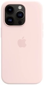 Apple Silicon Case MagSafe Case Apple iPhone 14 Pro różowy Ładowarka indukcyjna, Odporny na wstrząsy