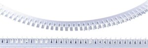 Ochraniacz na krawiędzie HellermannTyton G51P-B-PE-NA, 1,3 - 2,4 mm